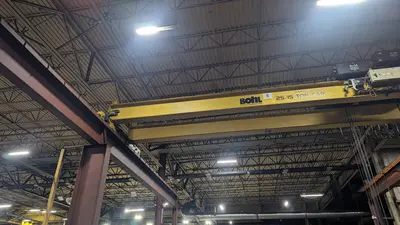 R&M 25/15 Ton Cranes - Overhead, Bridge | Highland Machinery & Crane (5)