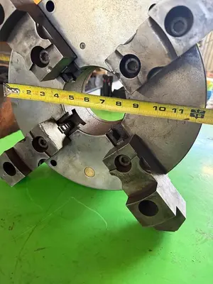 Bison Lathe Chuck 4-Jaw Self Centering Chuck  12.5" Diameter 1028 00