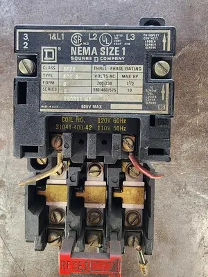USED SQUARE D CLASS 8536 TYPE SCO 3