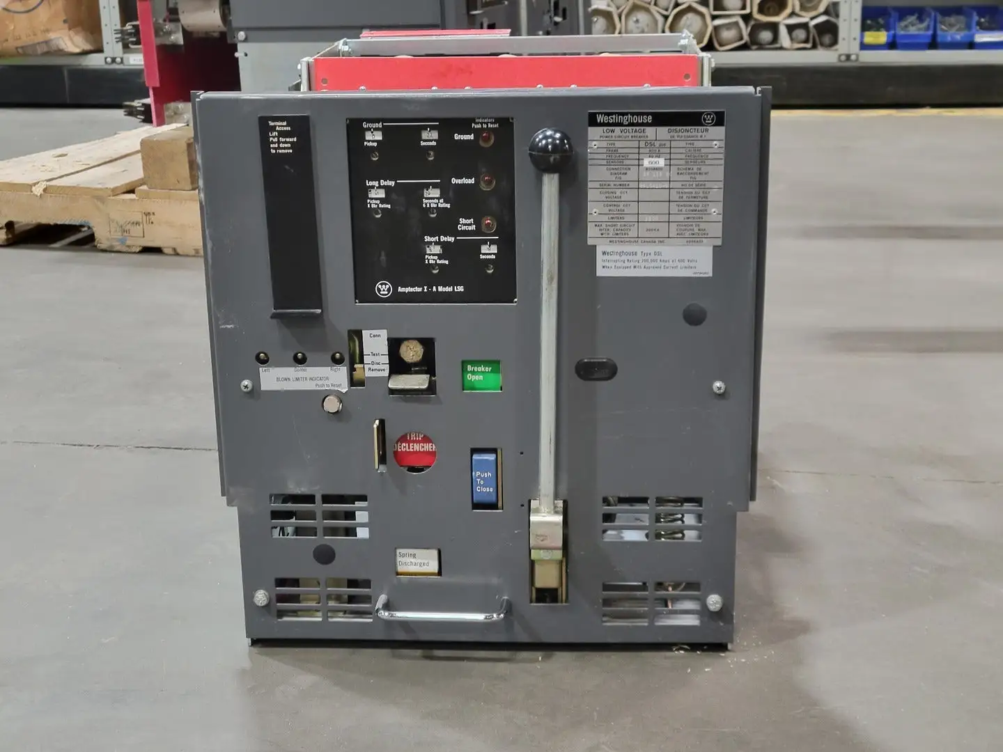 Used WESTINGHOUSE DSL206 Circuit Breakers British Columbia CA | Lenmark #238371