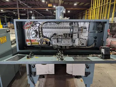 SHANKLIN T-71 SHRINK TUNNEL WITH 92"L TEFLON MESH BELT CONVEYOR