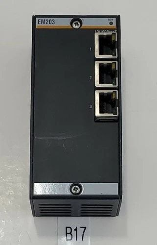 Used BACHMANN EM203 PLC Ethernet Equipment Indiana US | J&J Industrial Supply #517769