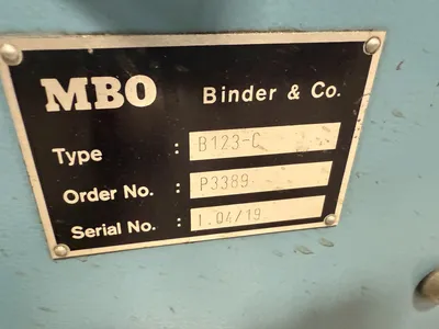 MBO Folding & Finishing Equipment – Multiple Units Available Folders | Machinery Solutions Group, Inc. (5)