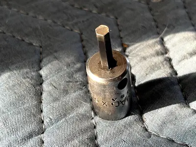 MAC Tools USA 3/8" Drive, 3/16" SAE Hex Bit Chrome Socket Driver X66D