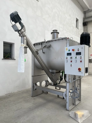 500L S/S New  Rigal Bennett U Trough Mixer