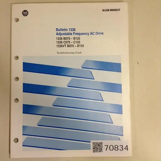 Used ALLEN BRADLEY 1336-6.3 Manuals Michigan US | Ideal Machinery #567322