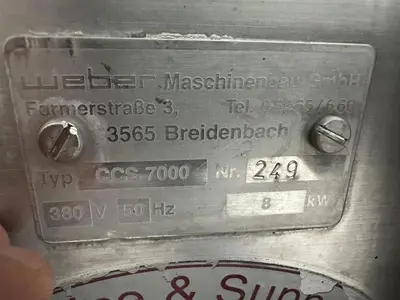 USED WEBER CCS7000