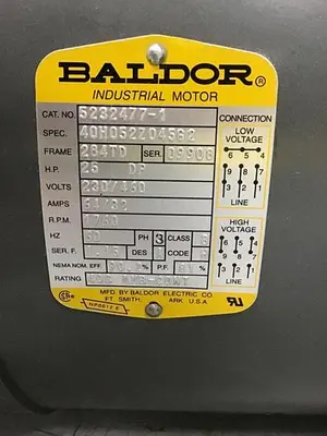 USED BALDOR 5232477-1