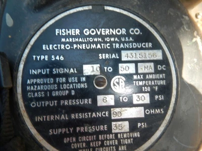Fisher 2" 150 Rating, WCB Steel Flanged Control Valve