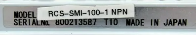 USED IAI RCS-SMI-100-1 CONTROLLER AND PENDANT RCA-T-ENG RCSSMI1001 NPN