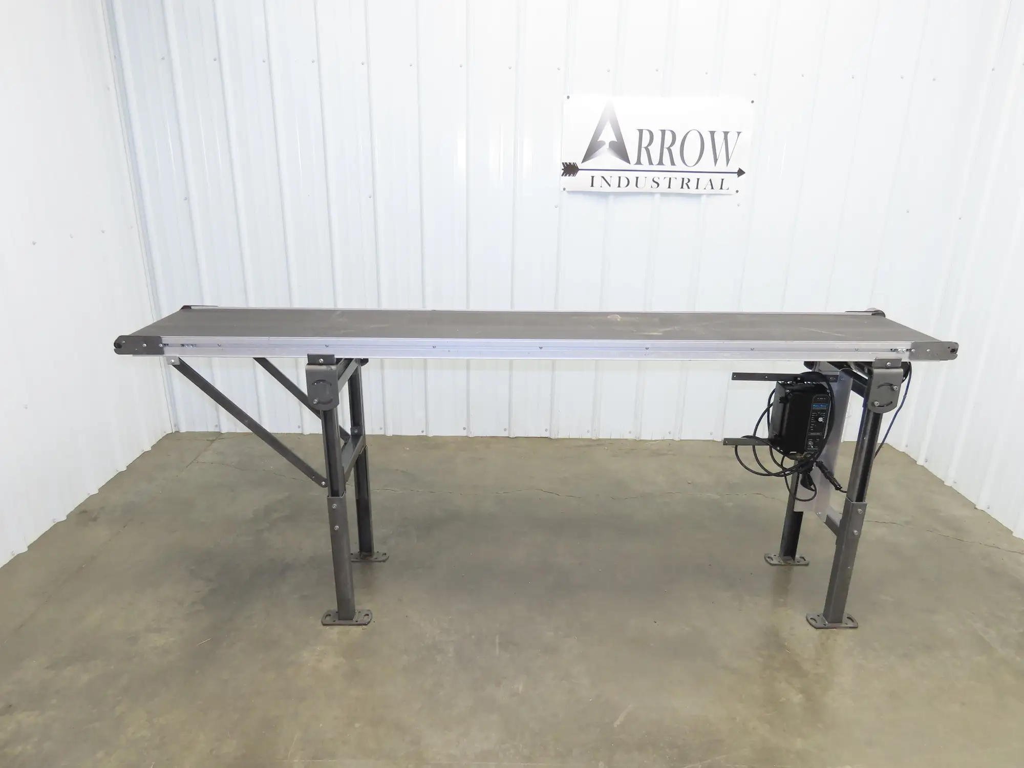 Dorner 2100 Series Belt Conveyor 15"x 95"L Variable Speed Drive 115V 135FPM