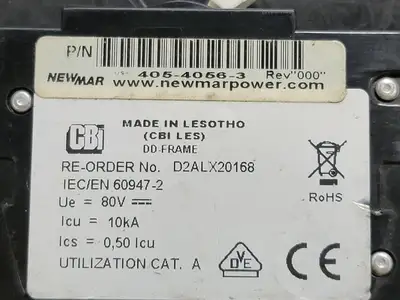 USED CBI ELECTRIC D2ALX20168