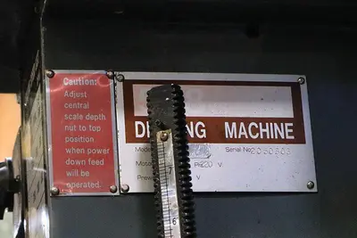 20" MSC VARIABLE SPEED DRILL PRESS, MODEL 09512484