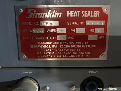 USED SHANKLIN A23