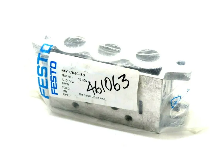 New | in-Stock FESTO 8-2C-ISO Valves/Fittings | SB Industrial Supply #830414