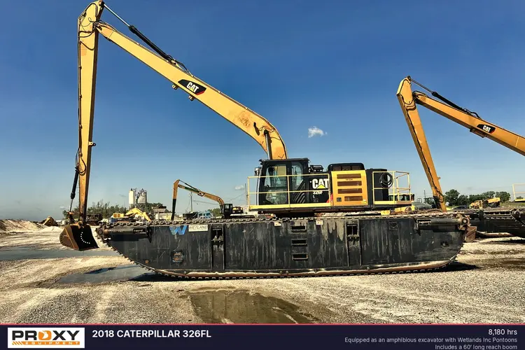 Used 2018 CATERPILLAR 326FL Excavators Louisiana US | Proxy Equipment #1377958