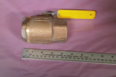 CONBRACO APOLLO CII 1 1/4 600 WOG BRASS