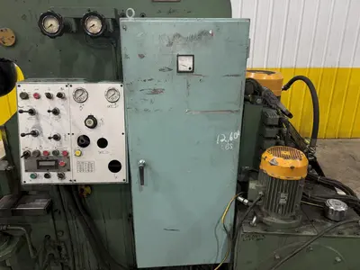 1/2" X 13' BOLDRINI MODEL #RIB0-13-HY HYDRAULIC HEAD FLANGER & DISHING MACHINE: STOCK #23190