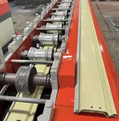 Shutter Door Roll Forming Machine Brazil