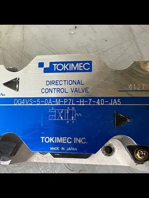 USED TOKIMEC DG4VS-5-0A-M-P7L-H-7-40-JA5