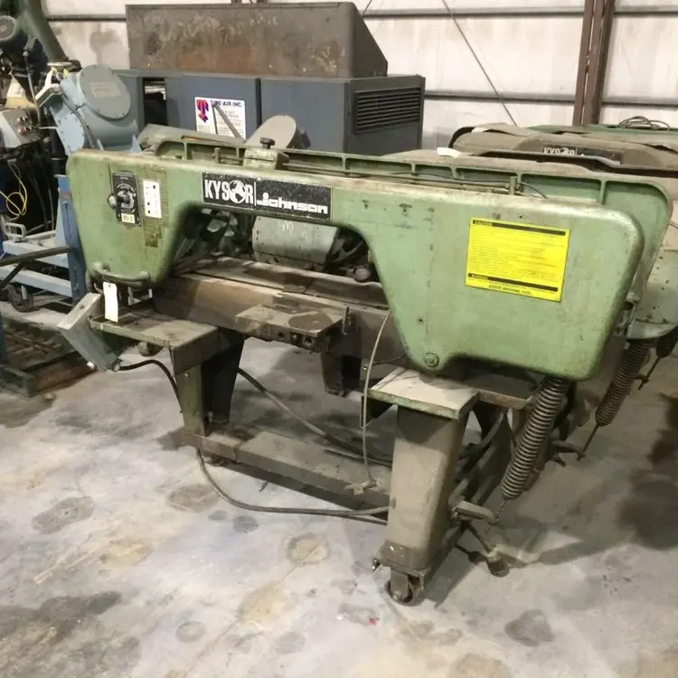 Used 1985 KYSOR JOHNSON KJ10 Horizontal Band Saws Iowa US | NS Machine #470342