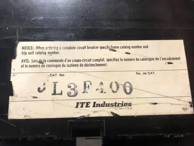 USED SIEMENS JL3F400