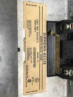 USED SIEMENS CXL50*3