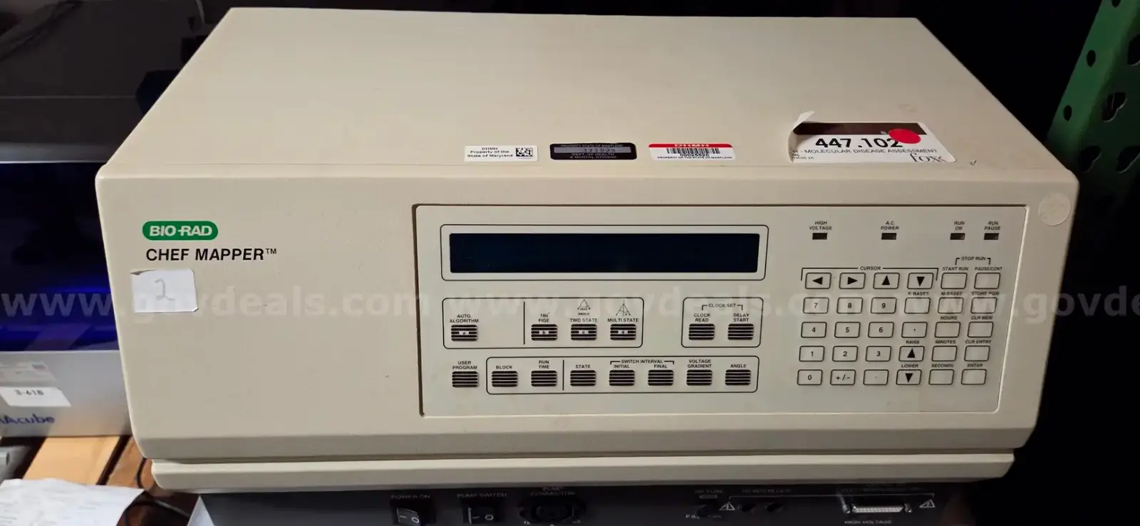 Used Bio-Rad CHEF MAPPER Electrophoresis Delaware US | United Machine Co. #1563734