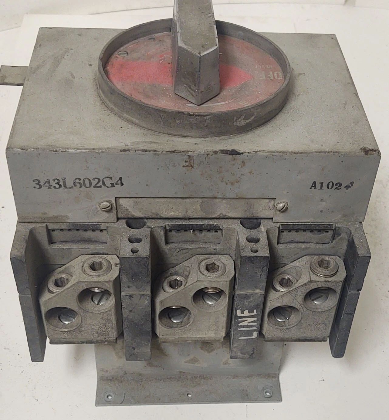 🔥 GE Rotary Machine Circuit Breaker 600 Amp, 600 Volts