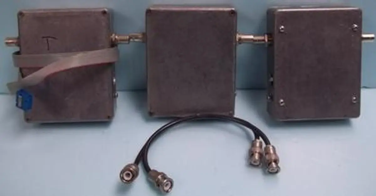 QTY. 3. SIEVERS CABLE FILTER BOX 4 &frac12;" X 3 &...