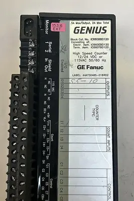 USED GE FANUC IC660BBD120