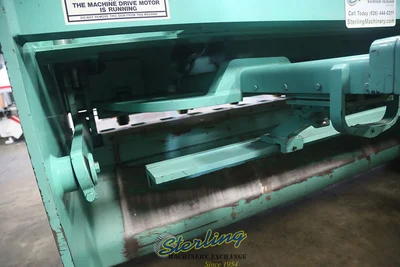Used ACCURSHEAR 825010 Power Squaring Shears (Inch) California US | Sterling Machinery Exchange #1466108
