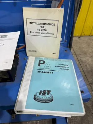 AMATROL MODEL #85-MT10 ELECTRONIC DRIVES SYSTEM TRAINING & TESTING STAND: YOBRO #24915