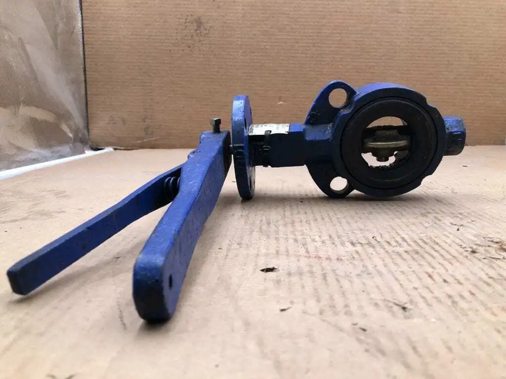Keystone 2″ CI Manual Wafer Butterfly Valve w/ Stainless Disc 250PSI