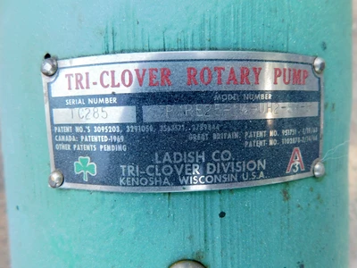 USED LADISH TRI CLOVER PRE-25-1 1/2-UH2-ST-