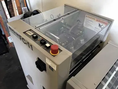USED HORIZON STITCHER/FOLDER (SPF-11) & TRIMMER (FC-11) COLLATOR (MC-80)