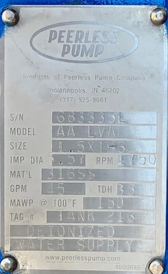Used LABOUR TABER _UNKNOWN_ Centrifugal Pumps MX | MAQUINARIA PECUSA #1464855