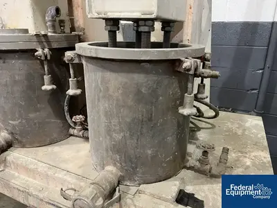 USED Reynolds 5 Gal Reynolds Industries Dual Shaft Vacuum Mixer, Model 5/2