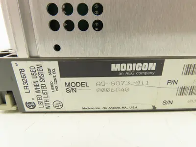 Modicon AEG AS-B873-011 Analog Input Module  -10 To + 10VDC