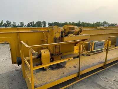 75 TON X 57' SPAN CRANE MFG OVERHEAD BRIDGE CRANE. STOCK  # 0790324