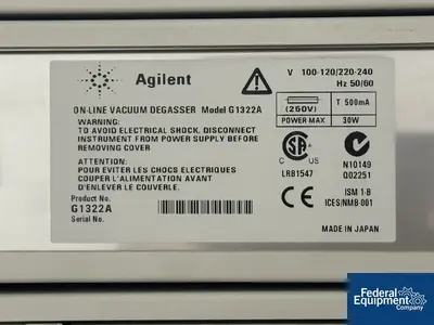 USED Agilent Agilent 1100 Series HPLC System