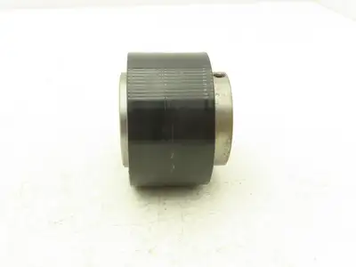 Gear Coupling With Nylon Sleeve Set 18mm Bore Both Sides 1/4" Keyway