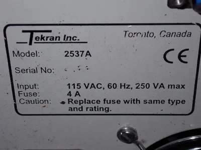 USED TEKRAN 2537A