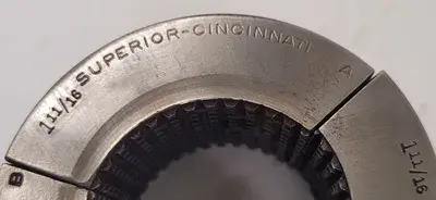 USED SUPERIOR CINCINNATI COLLET PAD