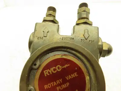 Ryco Graphic 007-01-1 Rotary Vane Pump 70psi