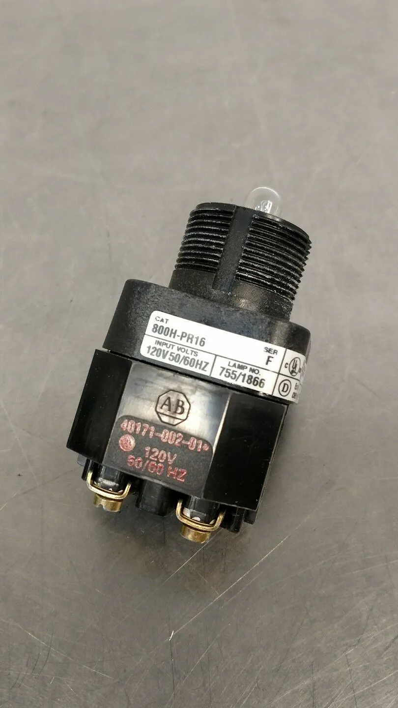 Allen Bradley 800H-PR16R Light Module No Light Cover 4A