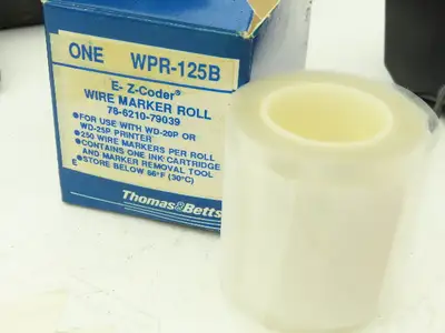 Thomas & Betts WD-25P E-Z-Coder Wire Marker Printer Tested & Working