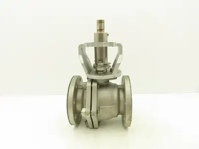Kitz 10K-80 Stainless Ball Valve 3" Flanged DN80 Class 10K -No Handle