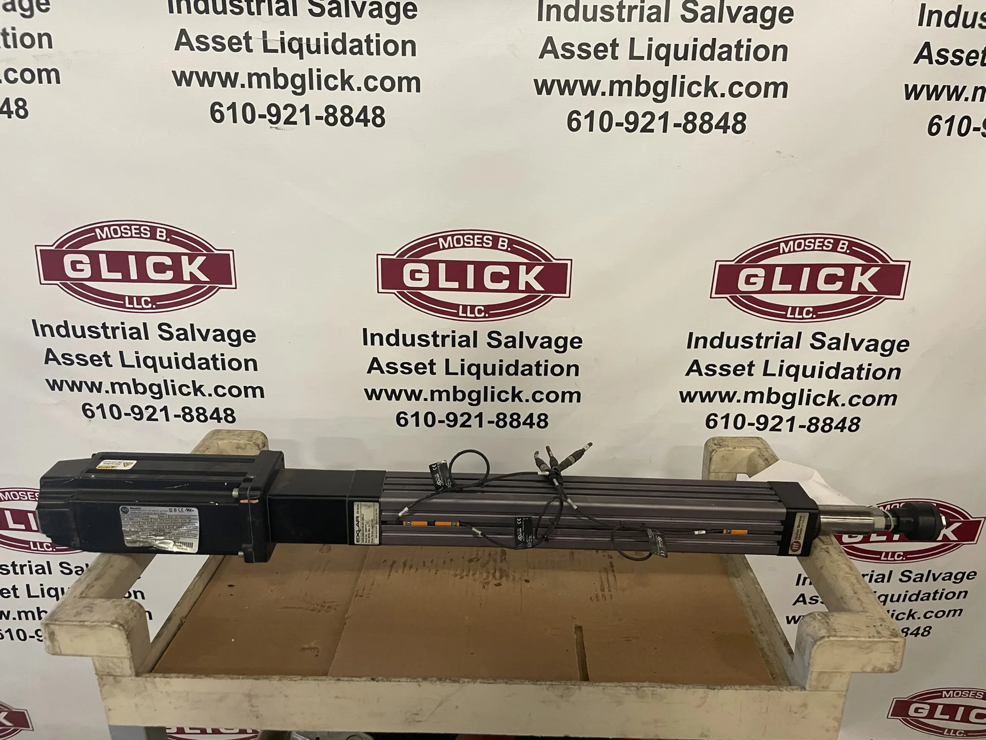Exlar KM60-0350-05-NB-ISC-AB3-L2 Linear Actuator 1.76HP 350mm x 60mm 65732