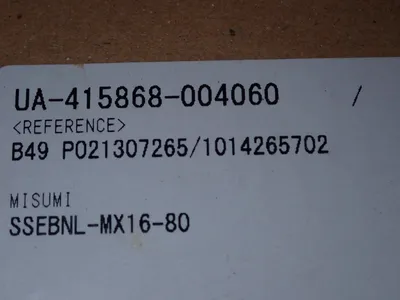 New | in-Stock MISUMI SSEBNLMX1680 Linear Guides Ohio US | HGR 24 #1069650